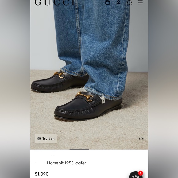 Gucci Horsebit 1953 loafer shoes 8.5 men converts to 10.5 woman UNISEX main image 14